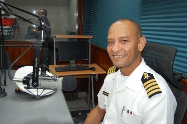 Capitán de Navío Eddy Gerónimo Soto Armada de República Dominicana.