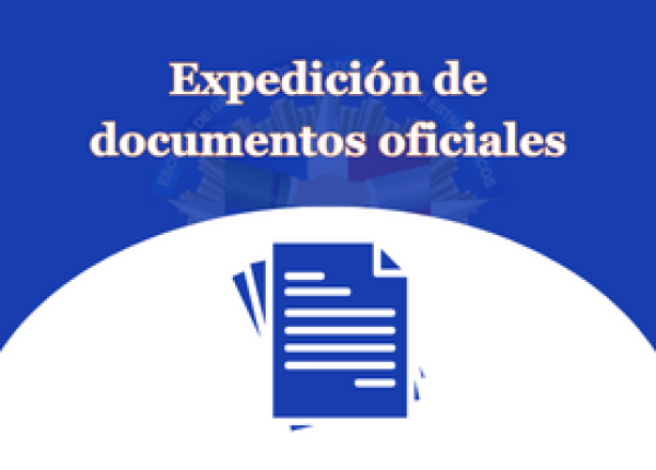 Expedición de Documentos Oficiales
